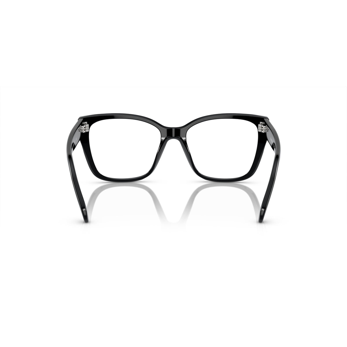 0Sk2008 Oversized Square Frame Eyeglasses with Crystal Embellishments