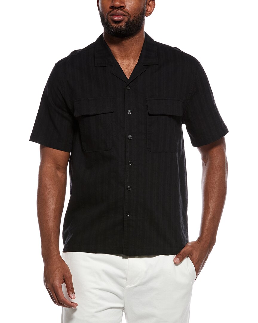 Onia Linen-Blend Utility Shirt