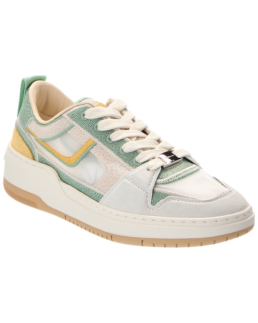 Ferragamo Destiny Leather Sneaker