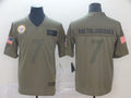 Men's Pittsburgh Steelers Ben Roethlisberger #7 Brown Game jersey