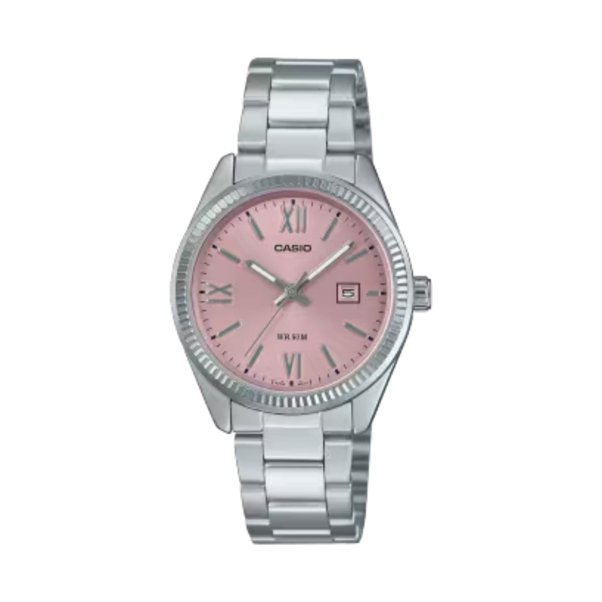 Casio Women’s Stainless Steel Analog Watch Pink Dial - LTP-1302DD-4A1VDF