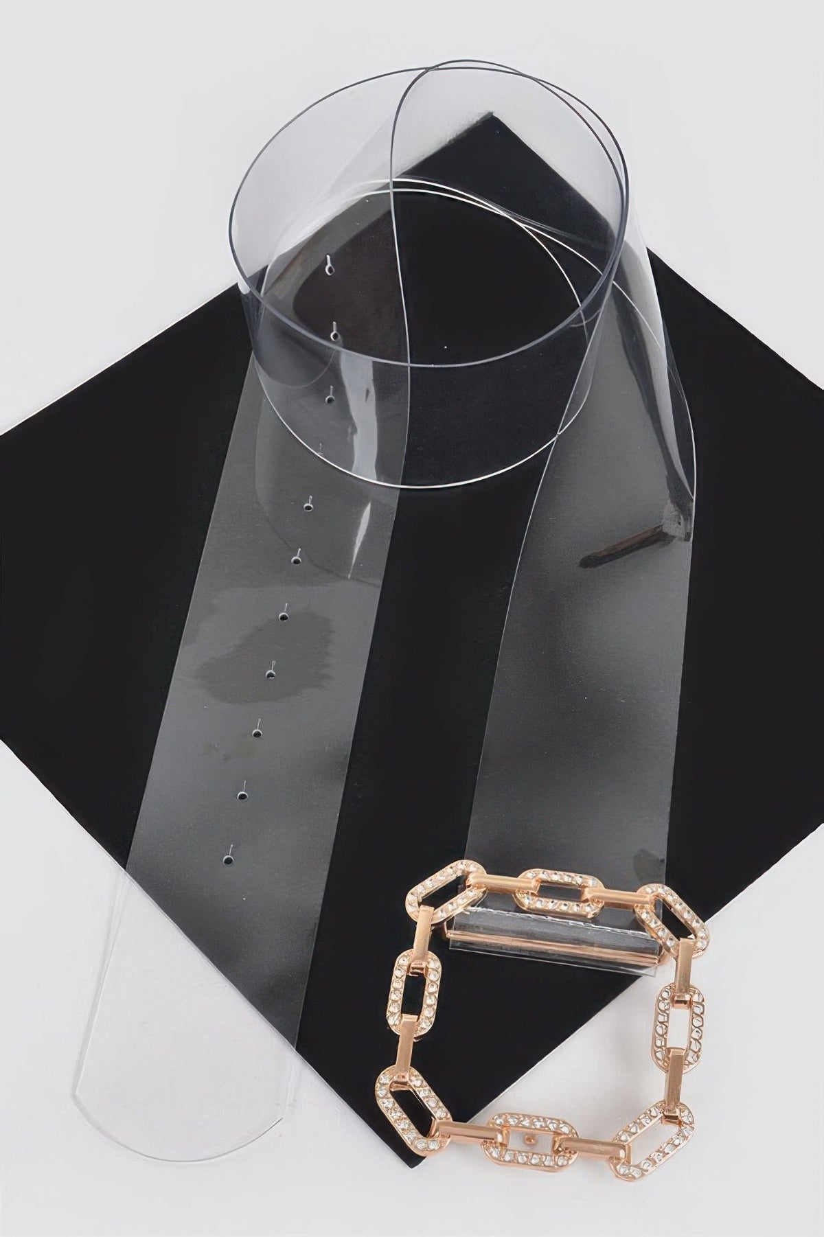 Modern Clear Plus Size Waist Belt
