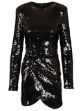 Rotate Women Sequins Mini Dress