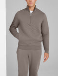 Men's Quilted Quarter Zip