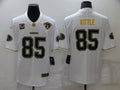 Men's San Francisco 49ers George Kittle #85 White 75th Anniversary Game jersey