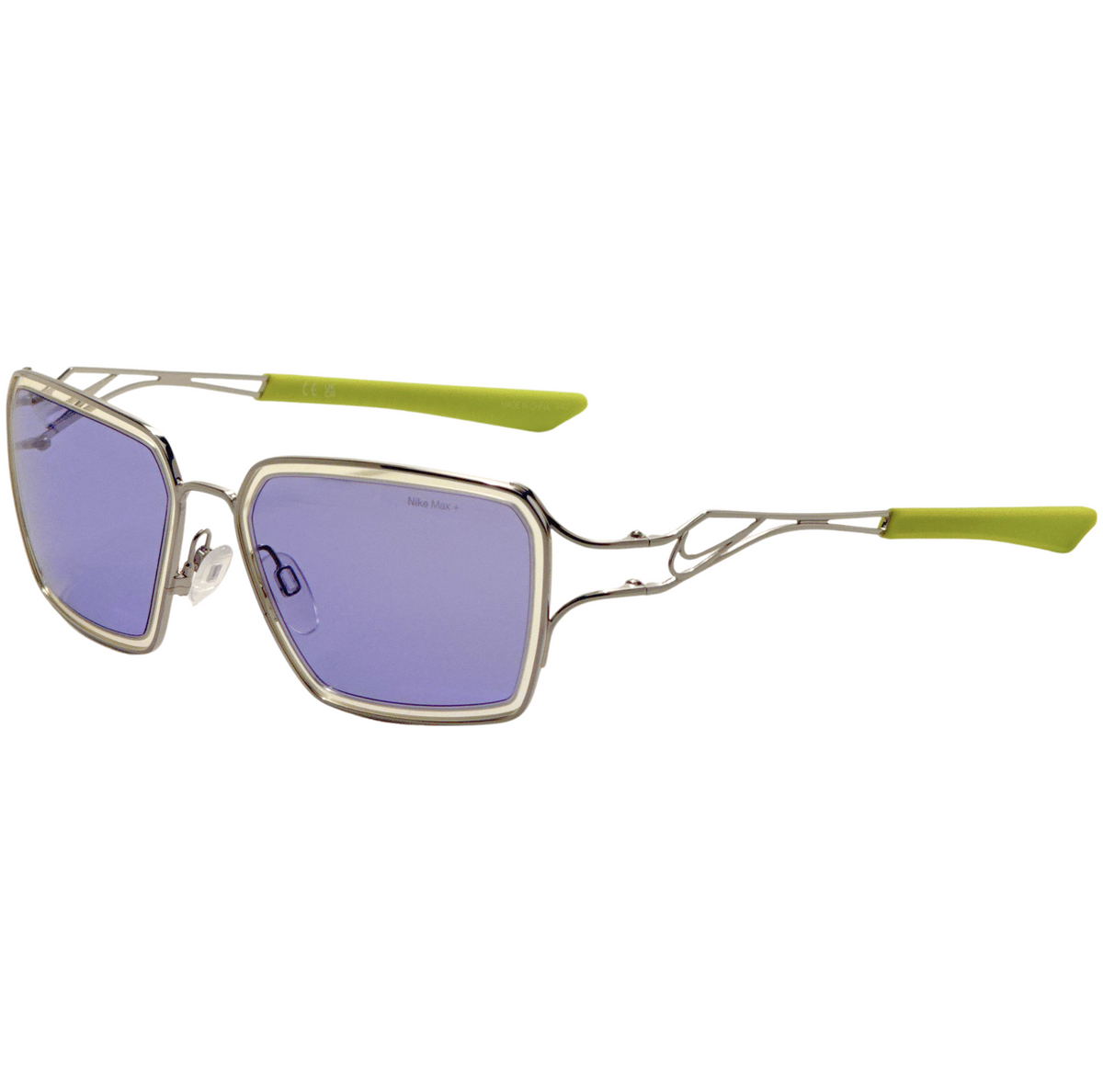 Nike Unisex 57 mm Silver Sunglasses