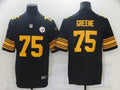 Men's Pittsburgh Steelers Joe Greene #75 Black Alternate Legend jersey