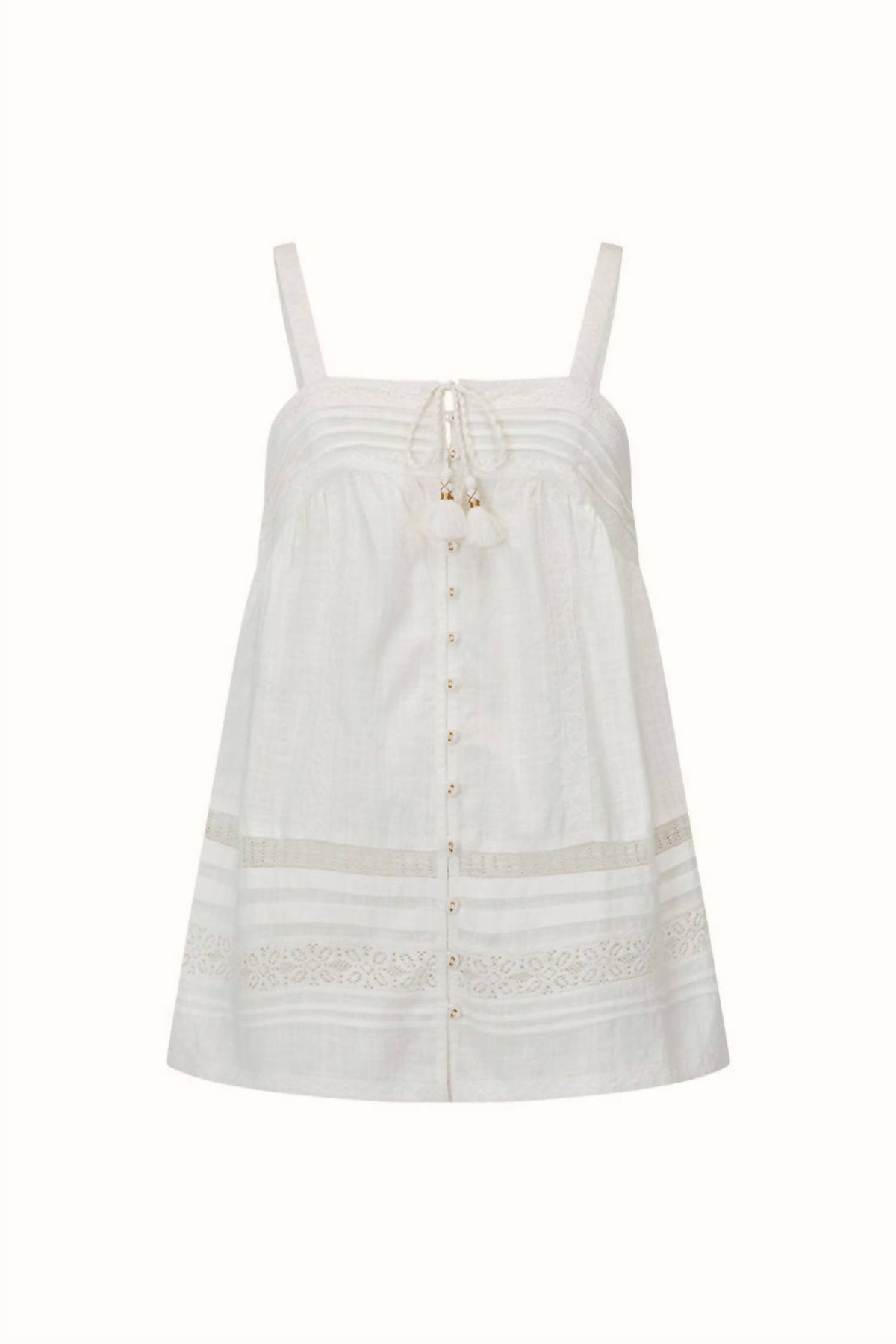 Stevie Lace Cami Top In Camellia