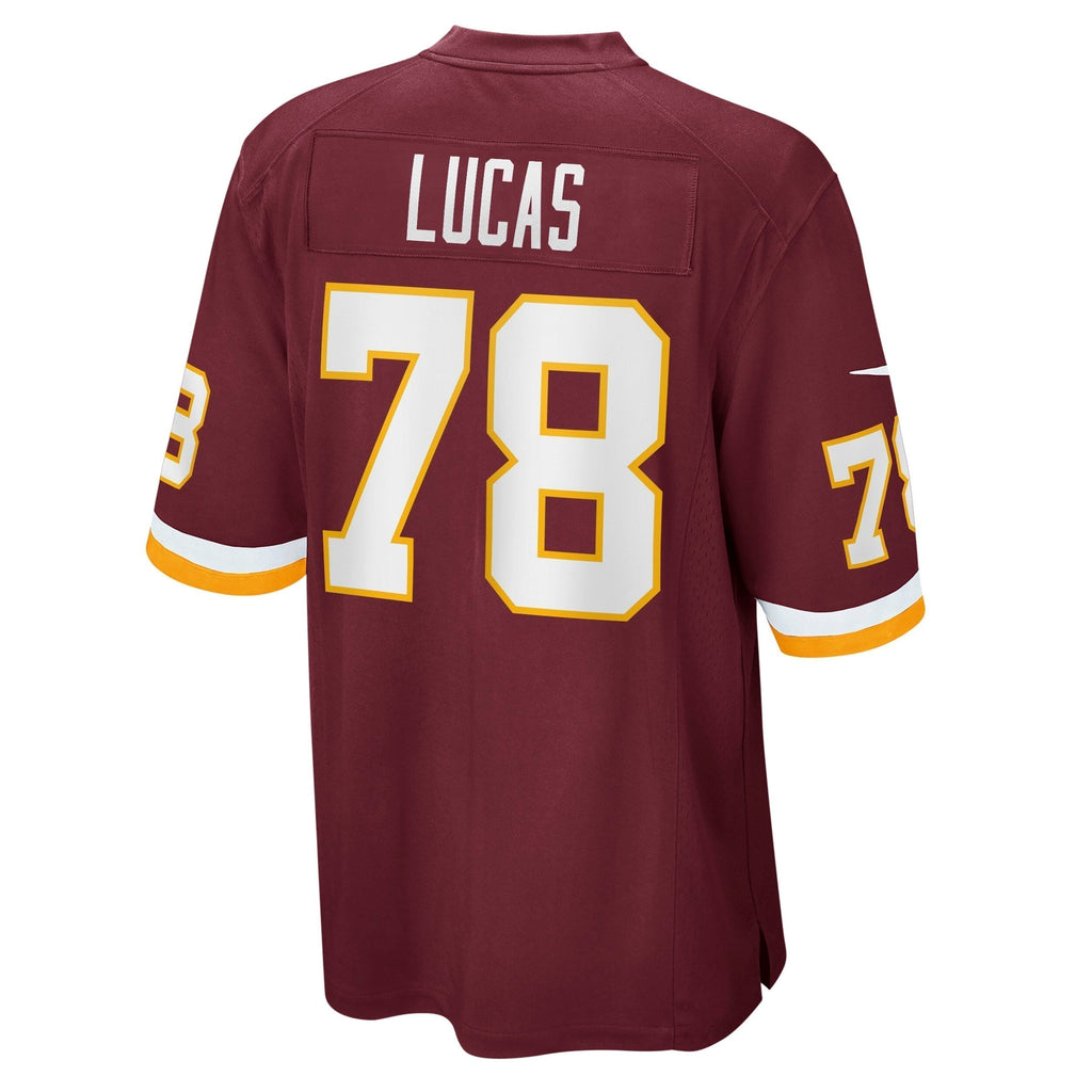 Cornelius Lucas Washington Football Team Nike Game   Jersey - Burgundy
