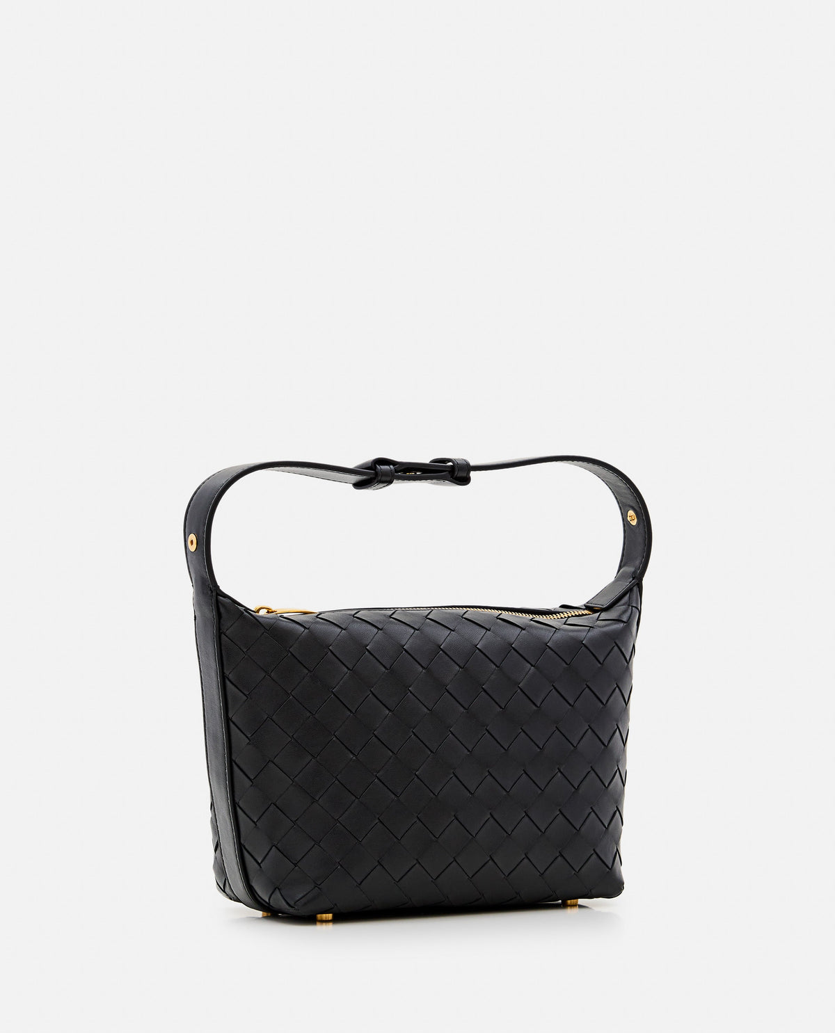 Bottega Veneta Women Mini Wallace Leather Shoulder Bag