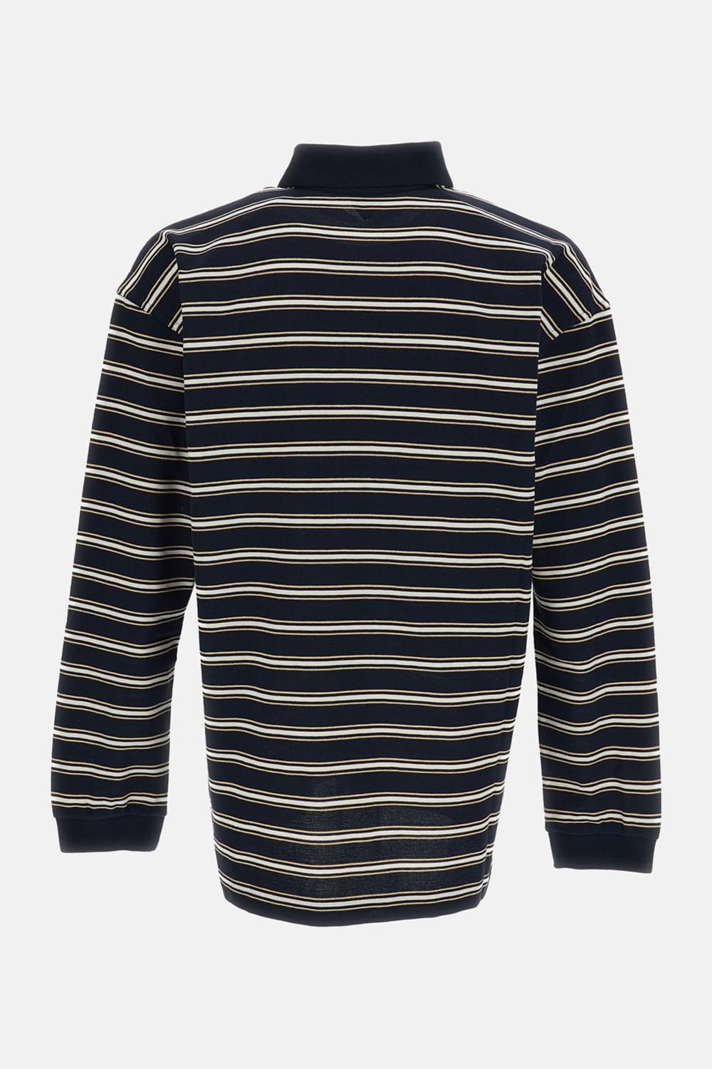Bottega Veneta Men Striped Polo
