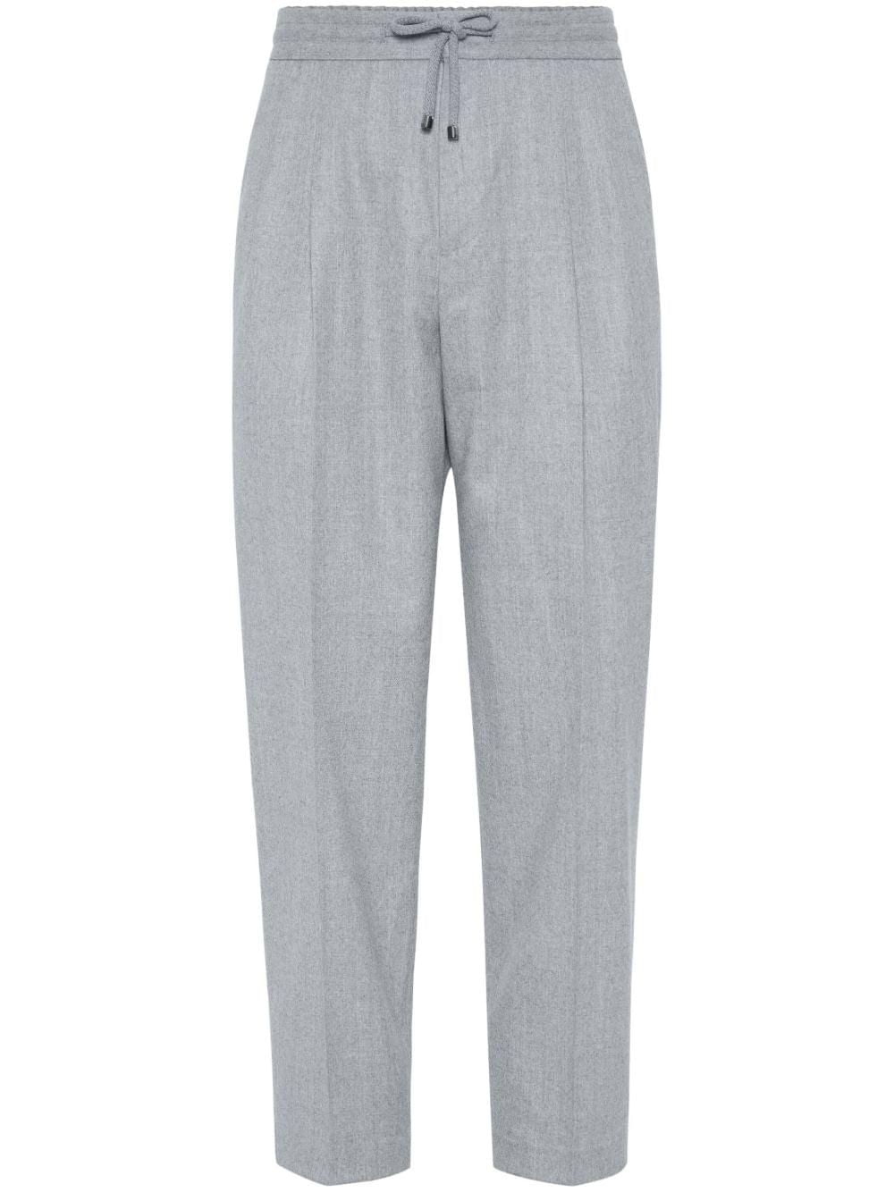 Brunello Cucinelli Men Wool Trousers