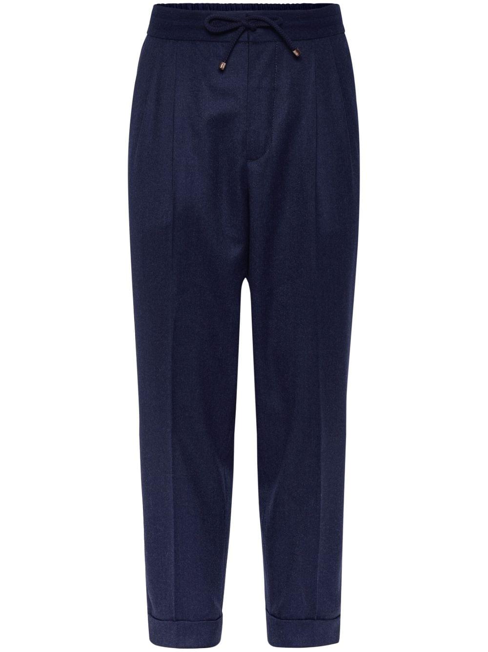Brunello Cucinelli Men Wool Trousers