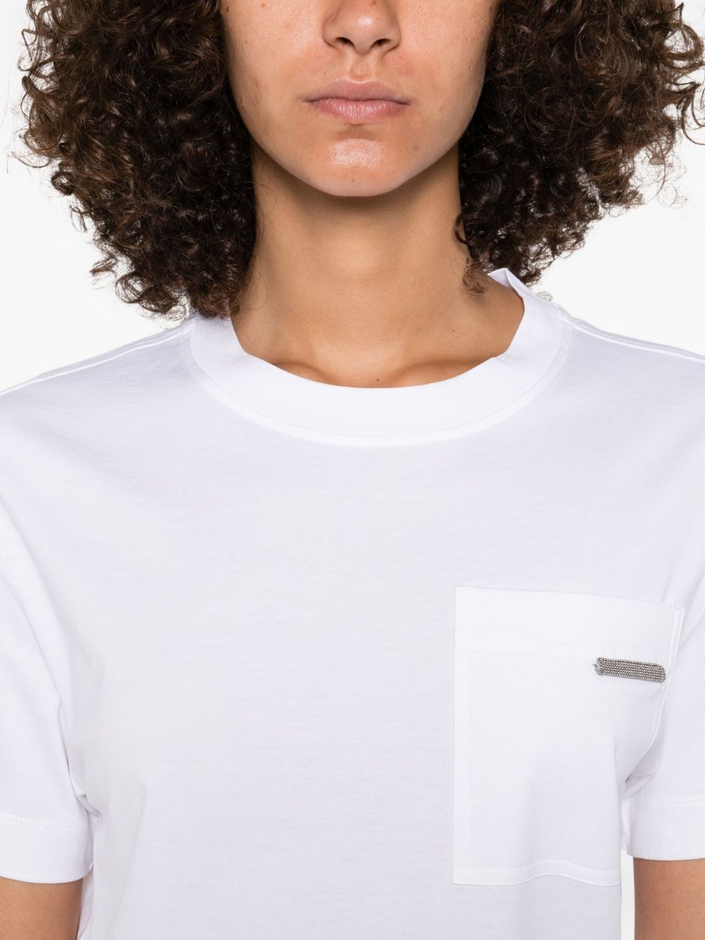 Brunello Cucinelli Women Cotton T-Shirt