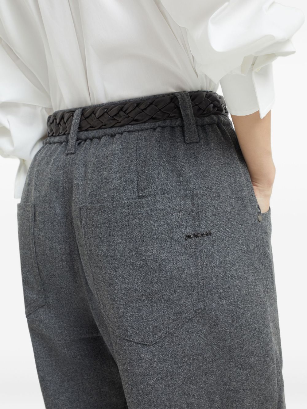 Brunello Cucinelli Women Wool Trousers