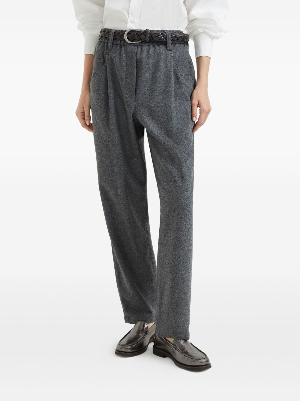 Brunello Cucinelli Women Wool Trousers