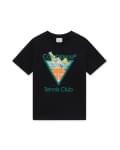 Casablanca Men Tennis Club Icon Printed Classic T-Shirt