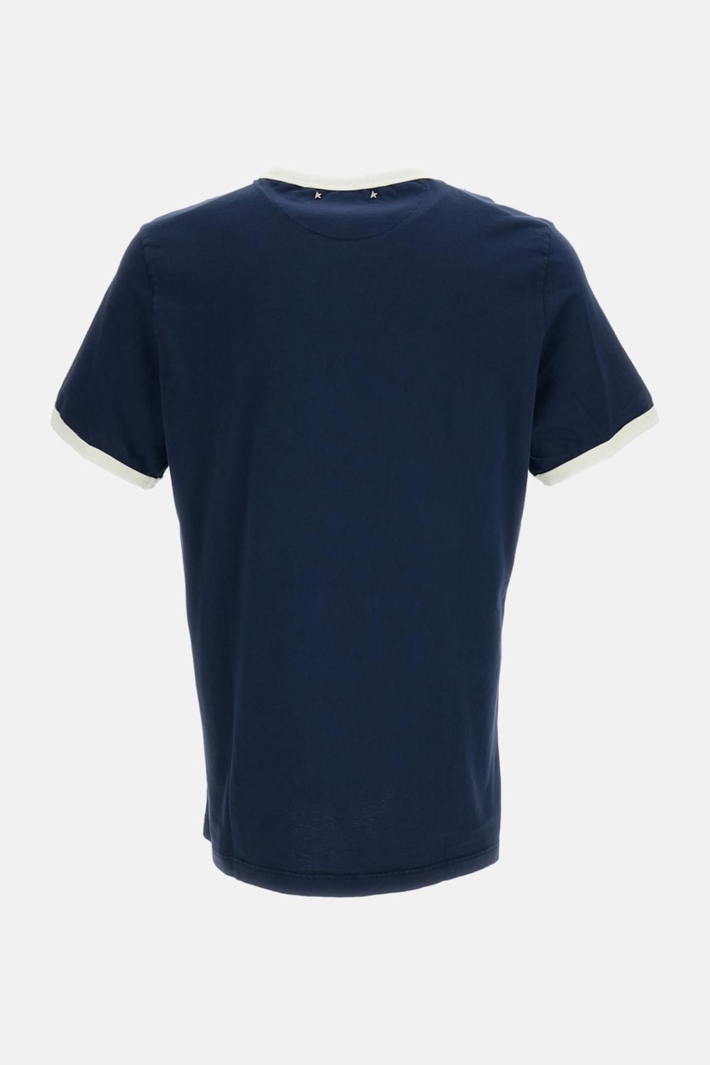 Golden Goose Men Journey M's Garment Dyed Slim T-Shirt