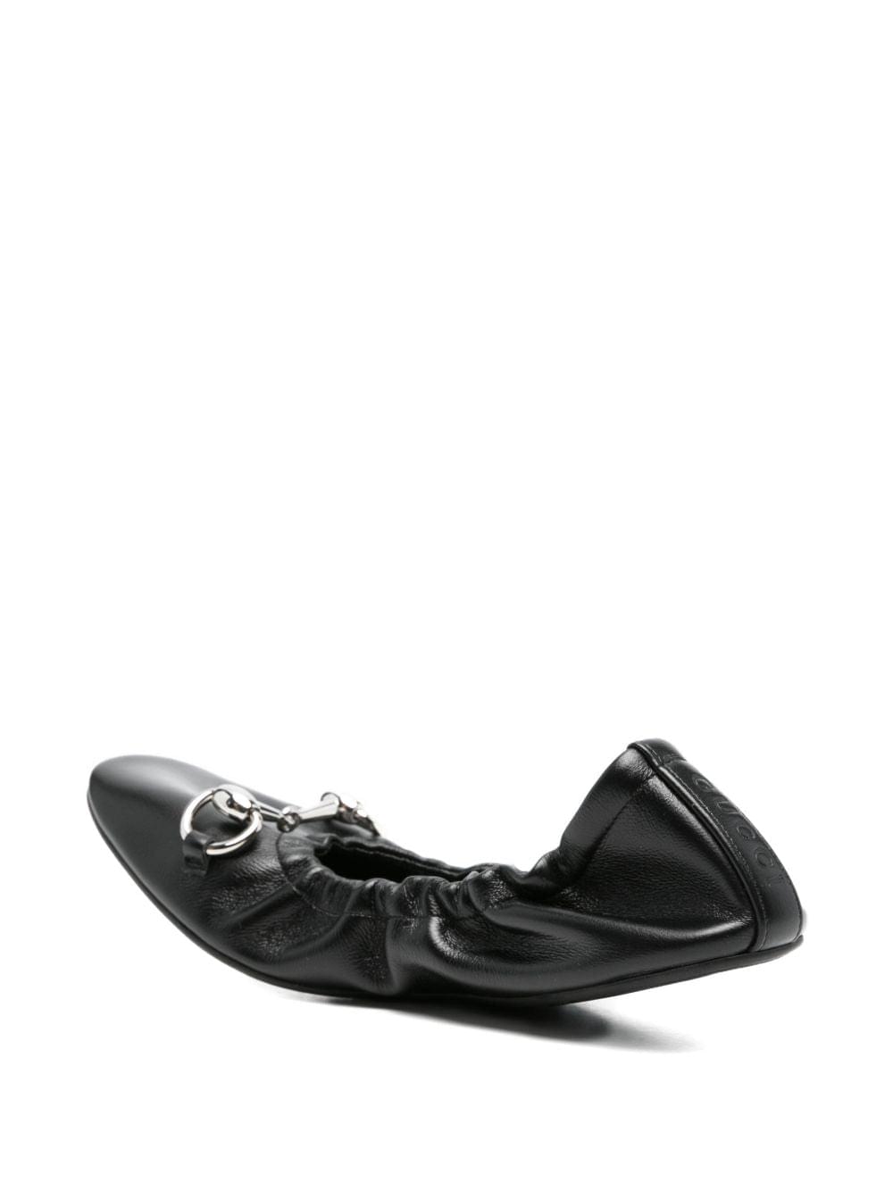 Gucci Women Prima Leather Ballets