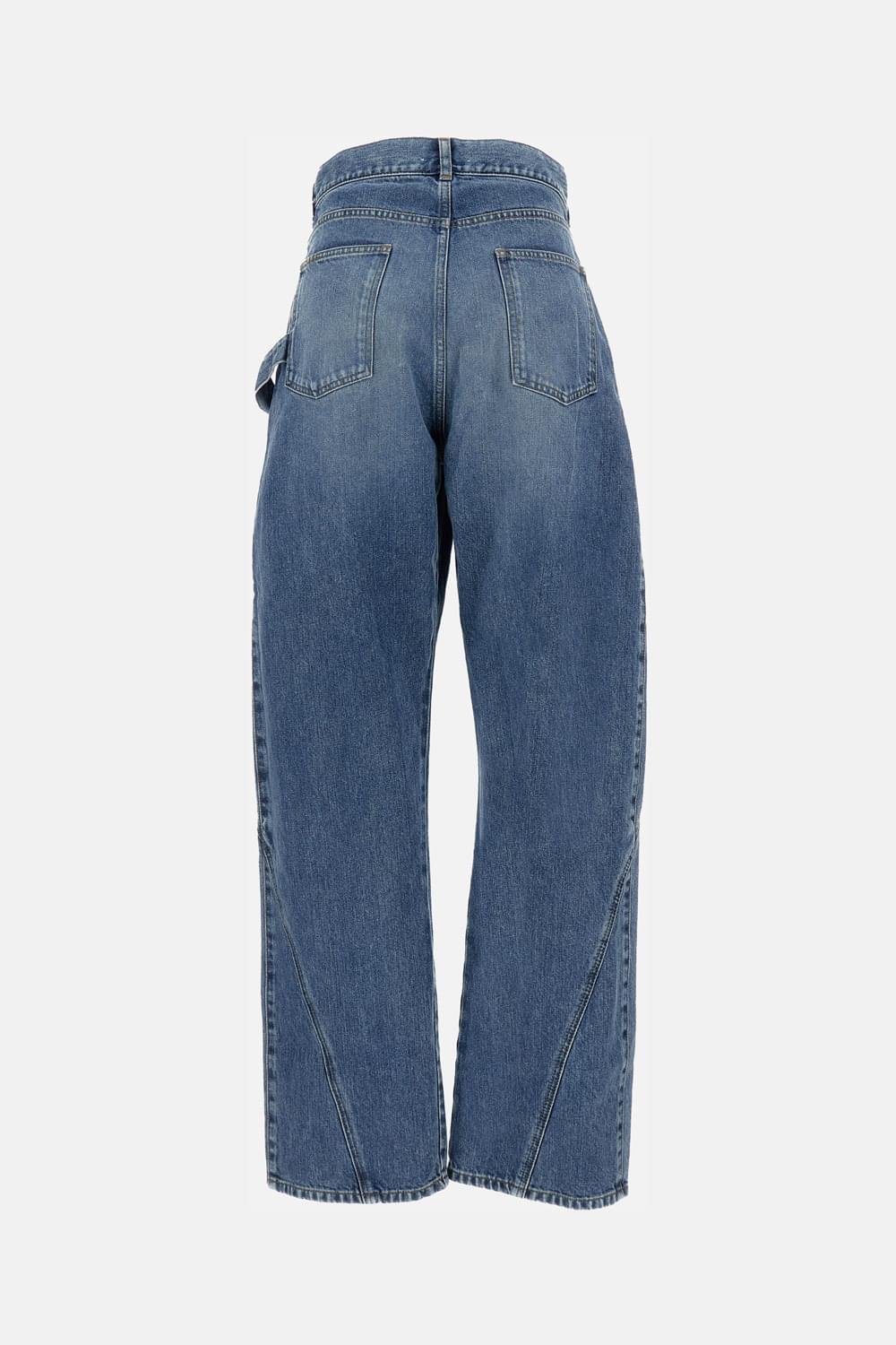 Jw Anderson Men Twisted Workwear Jeans