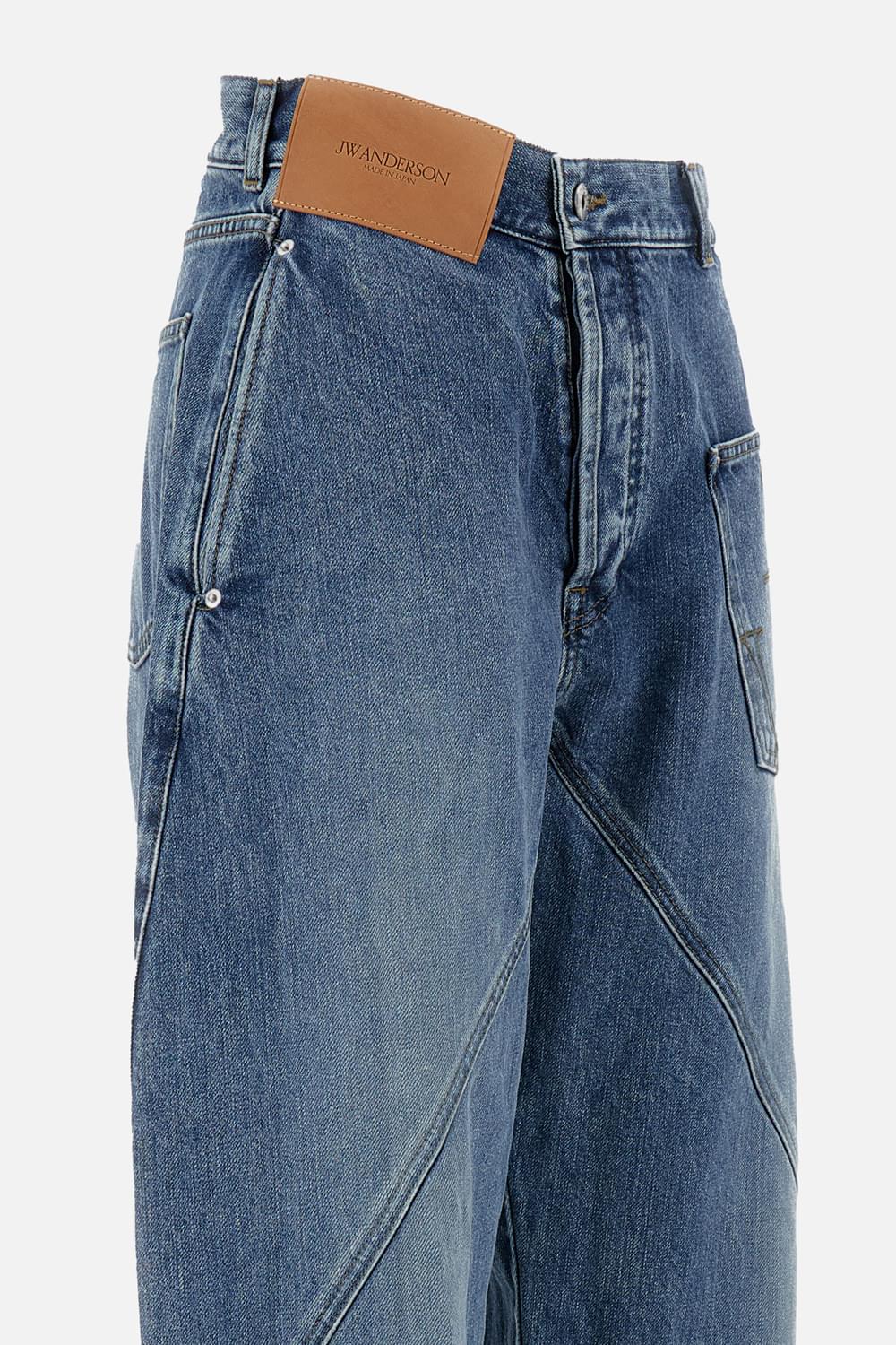 Jw Anderson Men Twisted Workwear Jeans