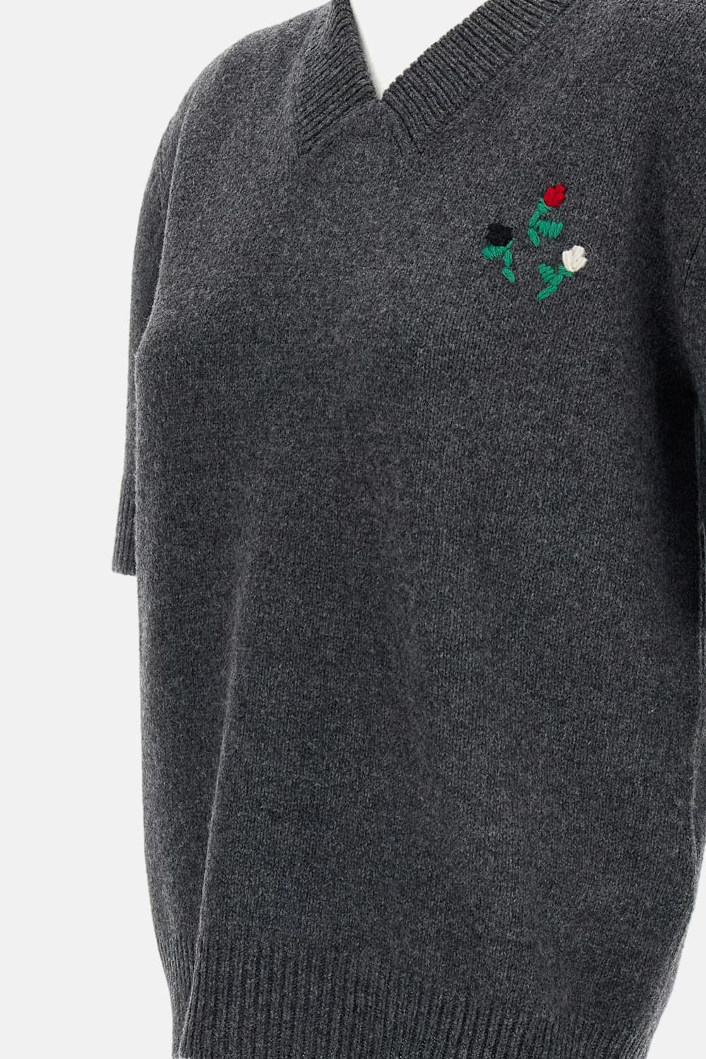 Marni Women V Neck Knit T-Shirt