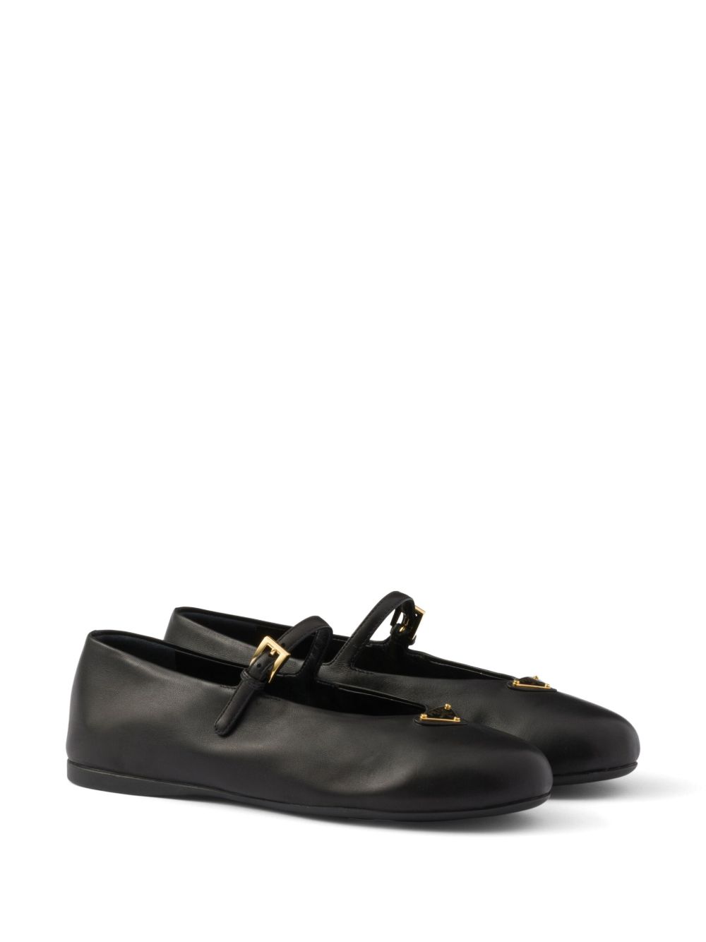 Prada Women Leather Ballets
