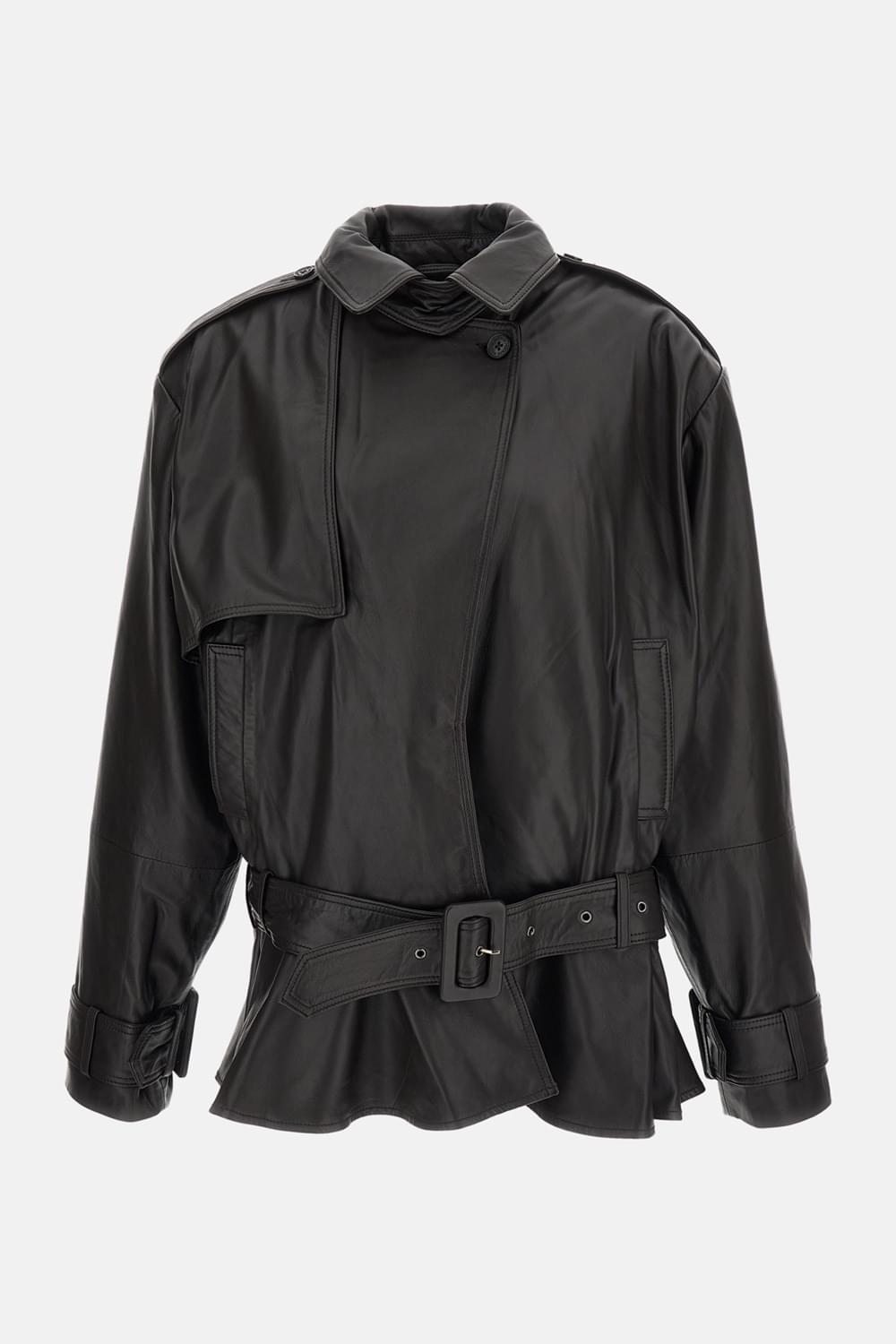 Rotate Women Biker Leather Jacket