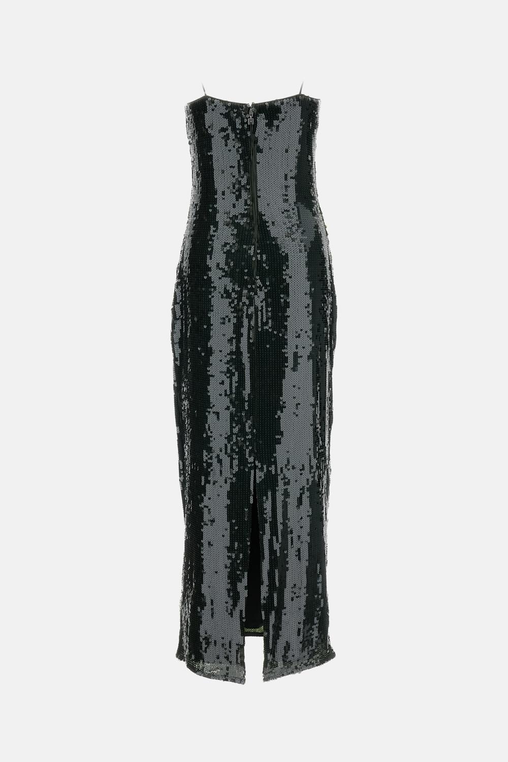 Rotate Women Sequins Maxi Slip Dress