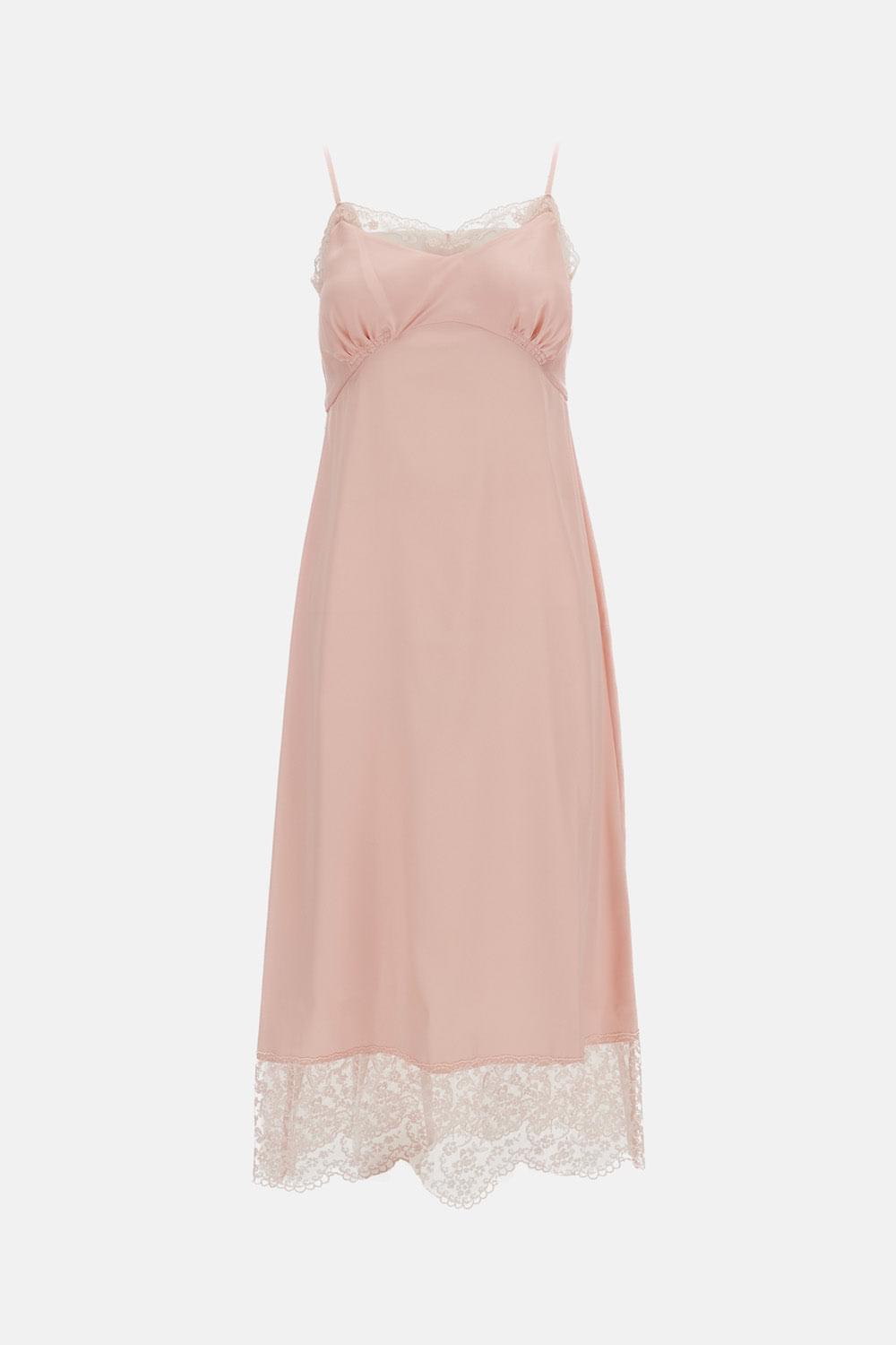 Simone Rocha Women Lace Trim Slip Dress