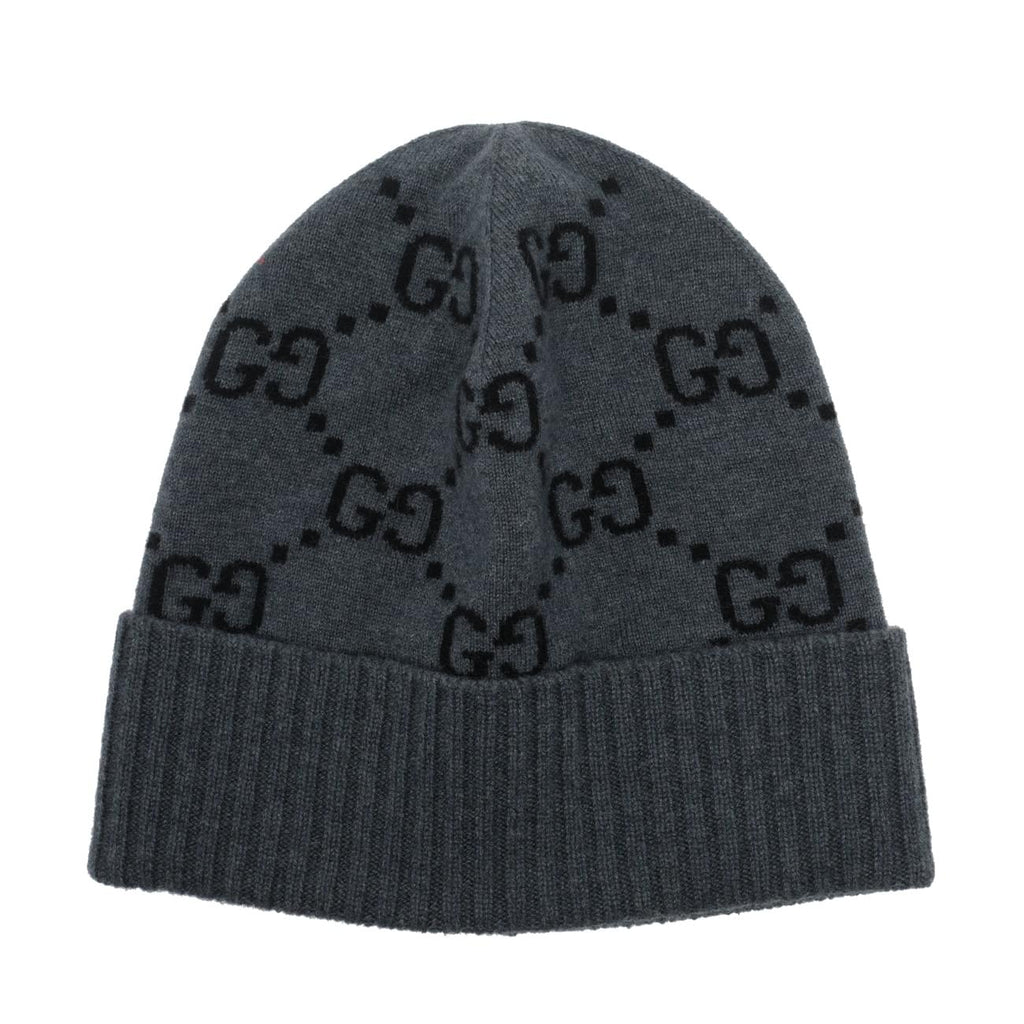 Gucci Men Gg Logo Beanie