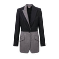 ALEXANDER MCQUEEN TWO PIECE PLAID AND PINSTRIPED SUIT - SIZE 36