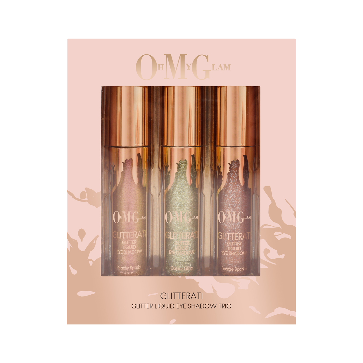 GLITTERATI Glitter Liquid Eye Shadow Trio