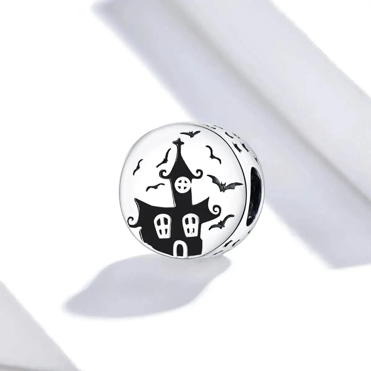 Halloween Ghost Castle Charm