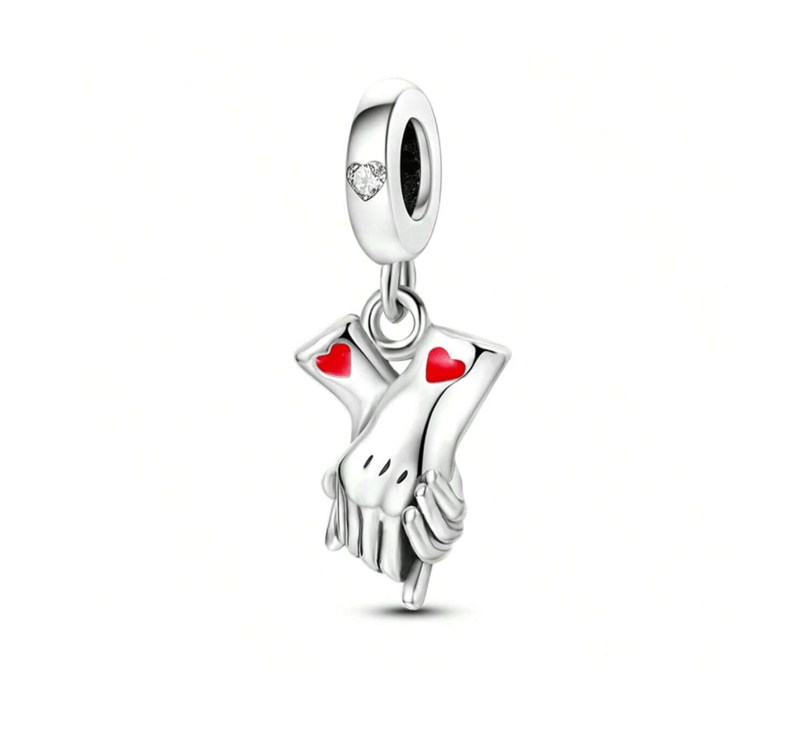 Hand In Hand Love Forever Dangle Charm