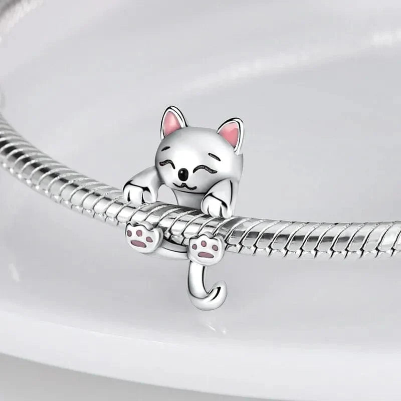 Hanging Cat Charm