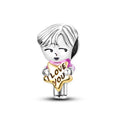 I Love You Boy Charm
