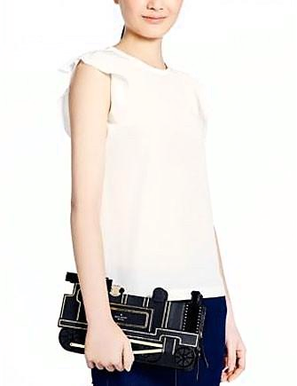 Kate Spade New York All Aboard Train Clutch