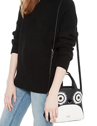 Kate Spade New York Dashing Beauty Penguin Small Lottie Satchel