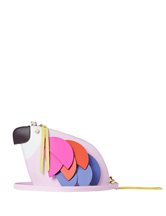 Kate Spade New York Flock Party Parrot Crossbody