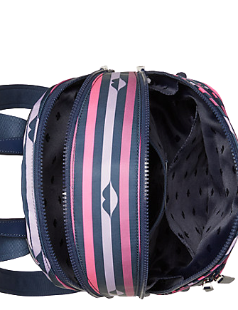 Kate Spade New York Karissa Nylon Lip Print Medium Backpack