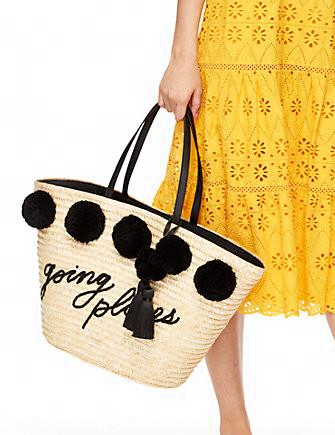 Kate Spade New York Lewis Way Large Pom Marketa Tote