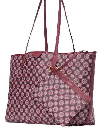 Kate Spade New York Spade Flower Monogram Sutton Medium Tote