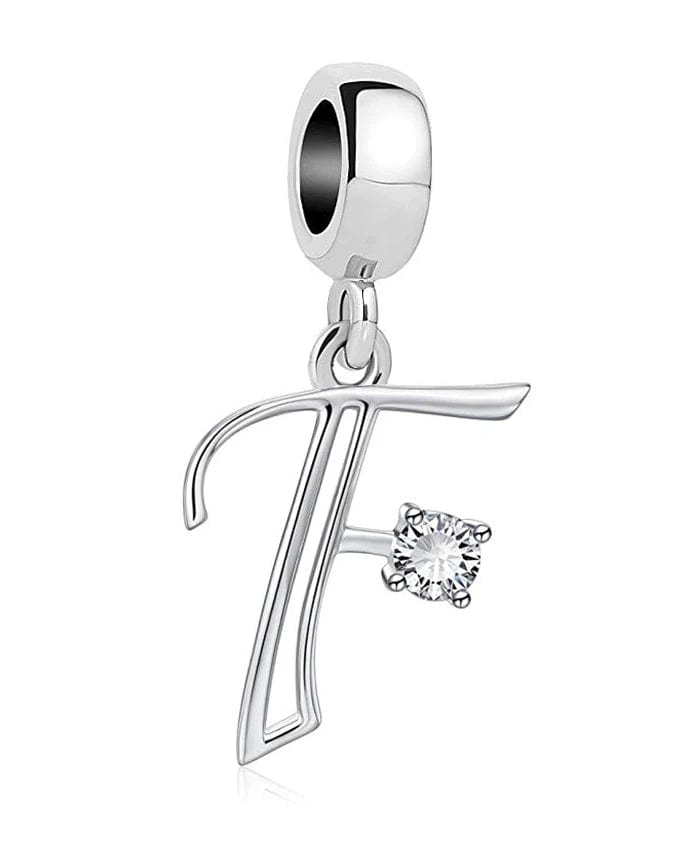 Elegant Crystal Letter A~Z Alphabet Charm