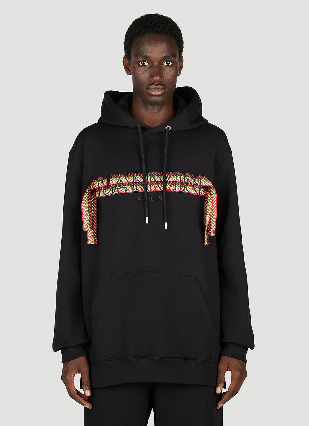 Lanvin Men Curblace Hooded Sweatshirt