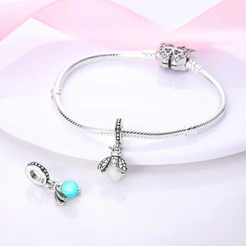 Luminous Firefly Charm