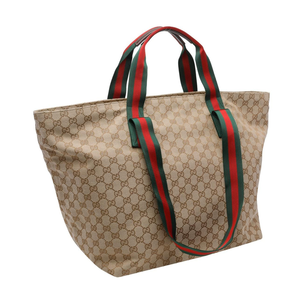 Gucci Men Medium Gg Motif Shopping Bag