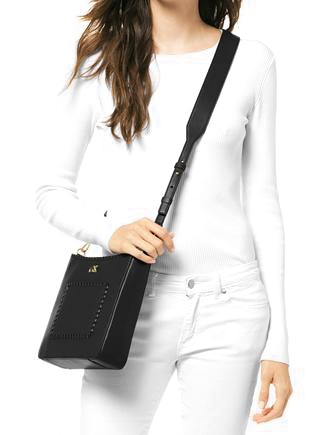 Michael Michael Kors Gloria Pocket Stitched Crossbody