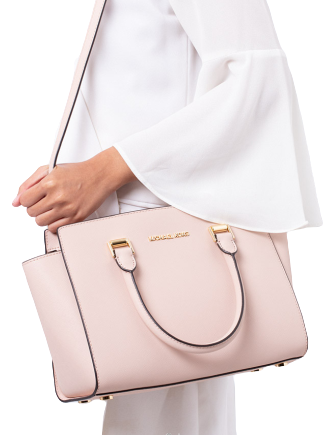Michael Michael Kors Medium Selma Saffiano Zip Satchel