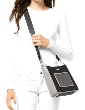 Michael Michael Kors Signature Gloria Pocket Swing Pack Crossbody